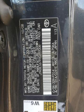 JTKDE167X90297006 - 2009 TOYOTA SCION TC Qara foto 12