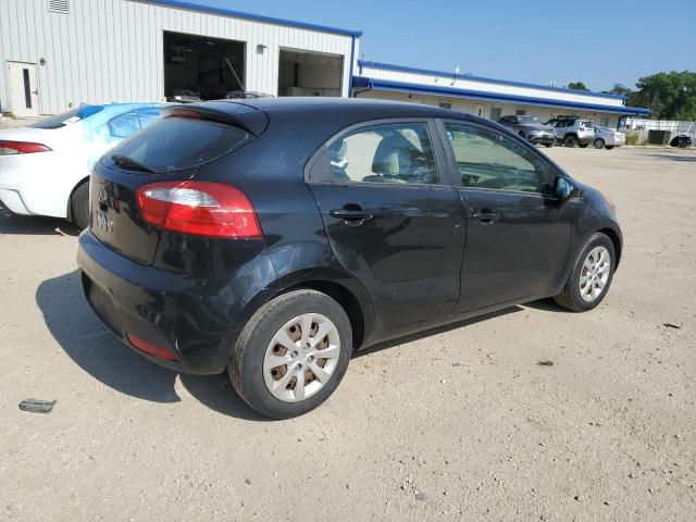 KNADM5A32C6015917 - 2012 KIA RIO LX BLACK photo 3