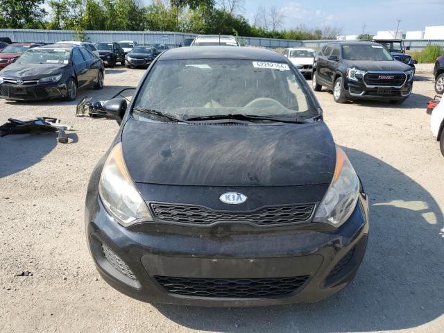 KNADM5A32C6015917 - 2012 KIA RIO LX BLACK photo 5