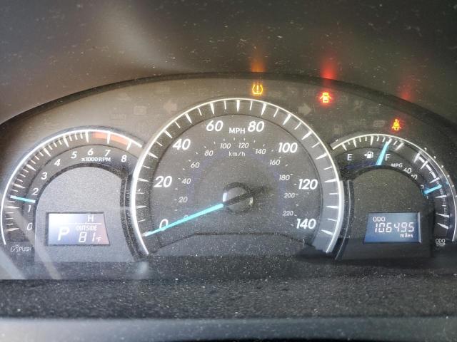 4T4BF1FK0CR256742 - 2012 TOYOTA CAMRY BASE 黑色 照片 9