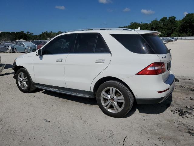 4JGDA5JB3FA532837 - 2015 MERCEDES-BENZ ML 350 თეთრი ფოტო 2