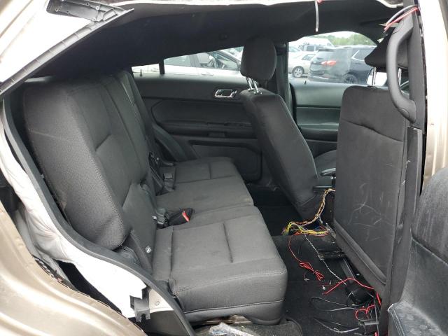 1FM5K8ARXHGC78267 - 2017 FORD EXPLORER POLICE INTERCEPTOR BROWN photo 10