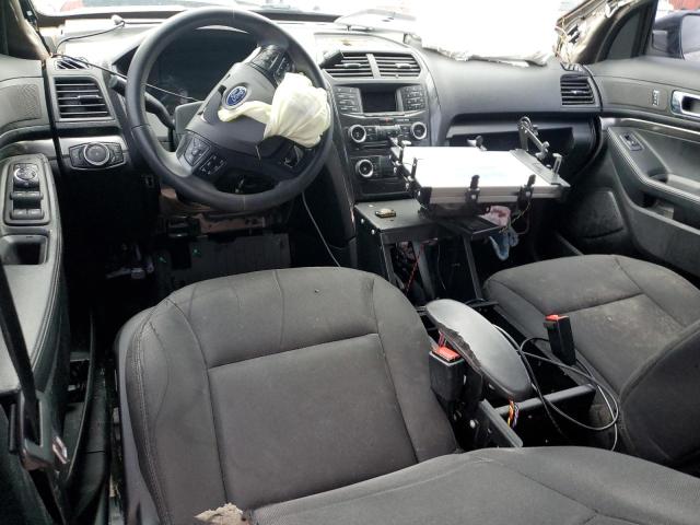 1FM5K8ARXHGC78267 - 2017 FORD EXPLORER POLICE INTERCEPTOR BROWN photo 8