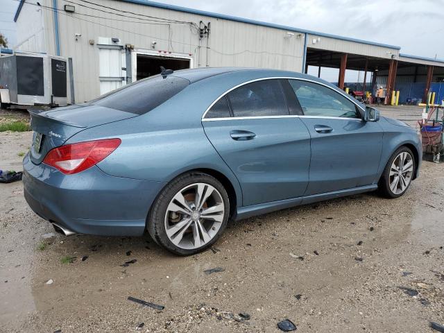 WDDSJ4GB1EN096774 - 2014 MERCEDES-BENZ CLA 250 4MATIC BLUE photo 3