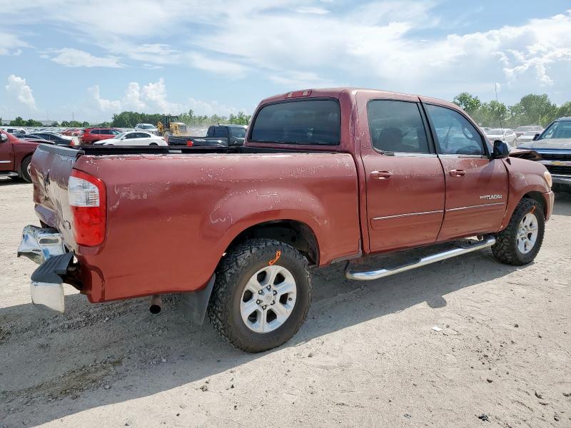 5TBET34175S464207 - 2005 TOYOTA TUNDRA DOUBLE CAB SR5 MAROON photo 3