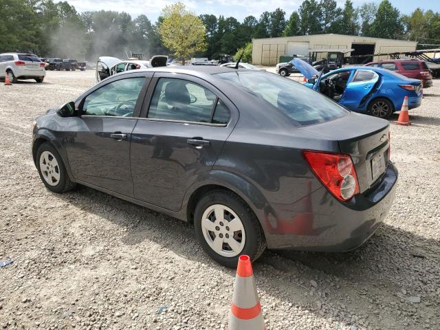 1G1JA5SH0D4105095 - 2013 CHEVROLET SONIC LS GRAY photo 2