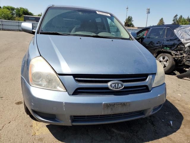 KNDMB233076109241 - 2007 KIA SEDONA EX BLUE photo 5