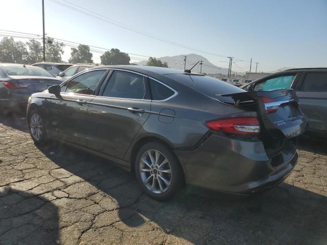 3FA6P0SU0HR367844 - 2017 FORD FUSION TITANIUM PHEV CHARCOAL photo 2