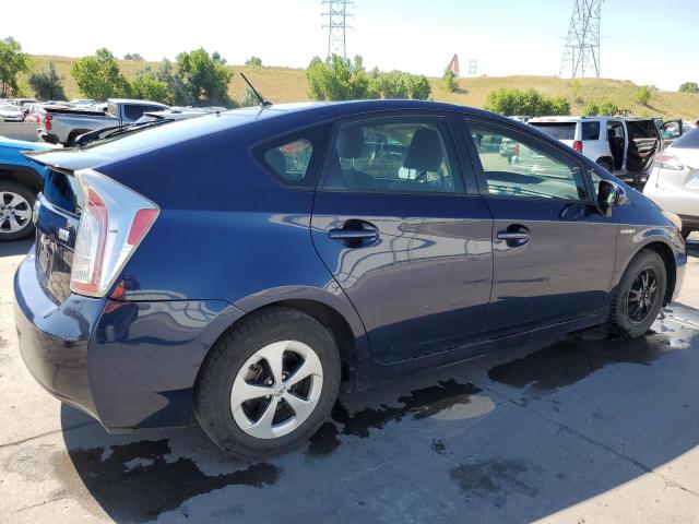 JTDKN3DU2C0334639 - 2012 TOYOTA PRIUS BLUE photo 3