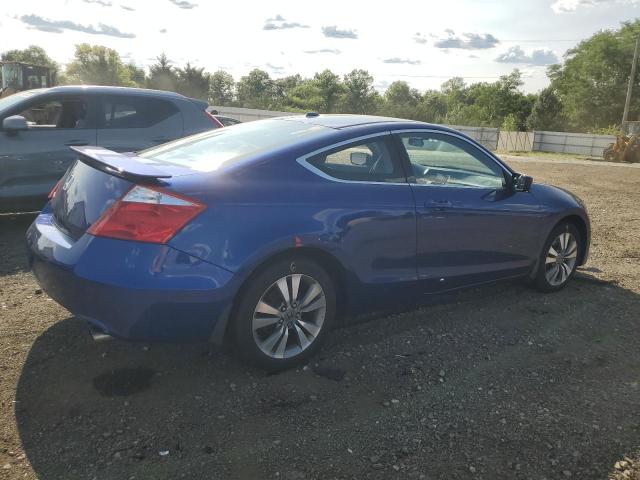 1HGCS12858A019683 - 2008 HONDA ACCORD EXL BLUE photo 3