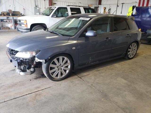 JM1BK34L071661461 - 2007 MAZDA SPEED 3 ნაცრისფერი ფოტო 1