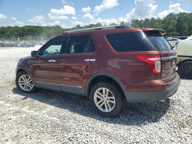 1FM5K7D83FGA95108 - 2015 FORD EXPLORER XLT MAROON photo 2