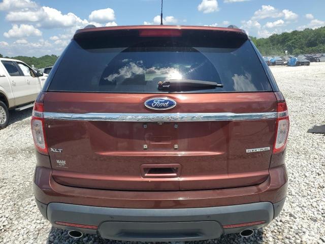 1FM5K7D83FGA95108 - 2015 FORD EXPLORER XLT MAROON photo 6