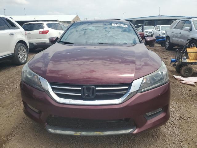 1HGCR2F51EA272920 - 2014 HONDA ACCORD SPORT MAROON photo 5