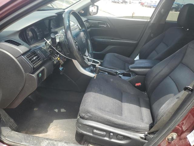 1HGCR2F51EA272920 - 2014 HONDA ACCORD SPORT MAROON photo 7