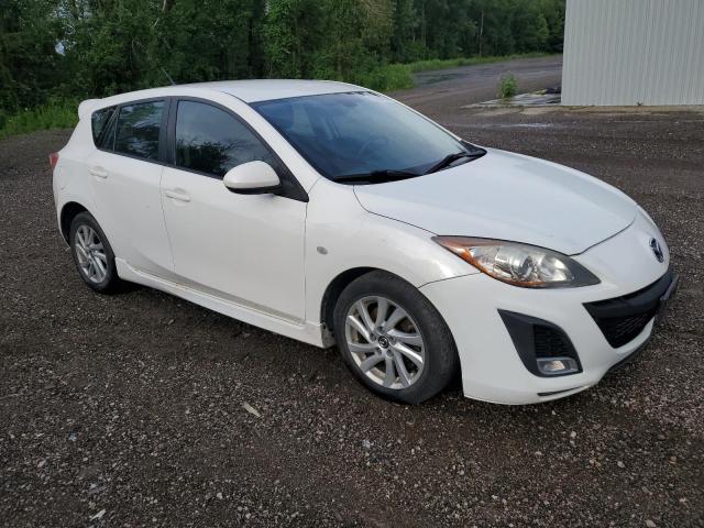 JM1BL1H58A1226952 - 2010 MAZDA 3 S WHITE photo 4