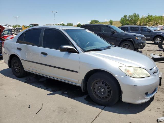 2HGES16355H544764 - 2005 HONDA CIVIC DX VP Արծաթագույն լուսանկար 4