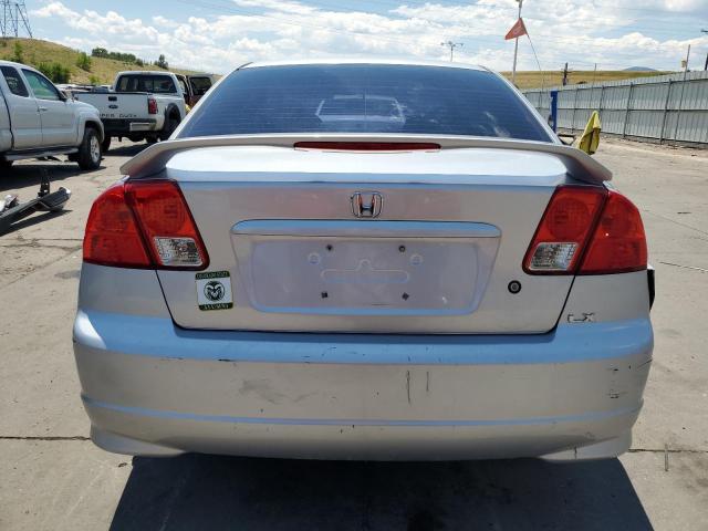 2HGES16355H544764 - 2005 HONDA CIVIC DX VP Արծաթագույն լուսանկար 6