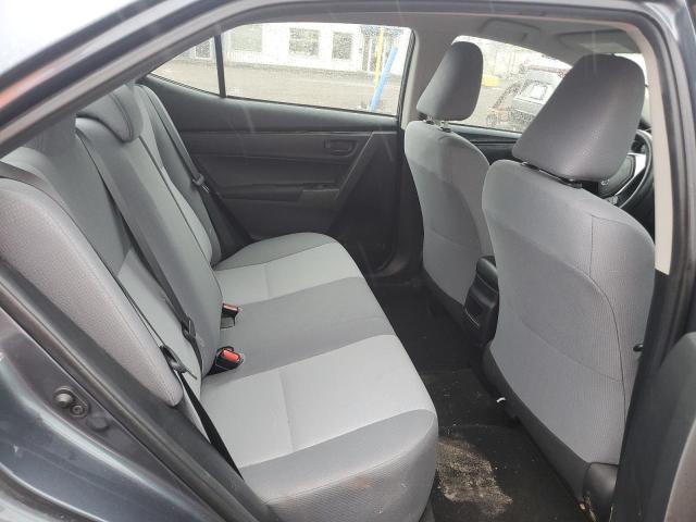 2T1BURHE6KC184564 - 2019 TOYOTA COROLLA L BLUE photo 10