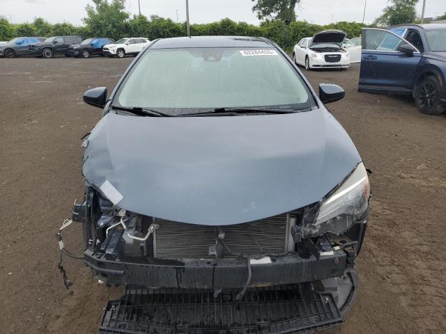 2T1BURHE6KC184564 - 2019 TOYOTA COROLLA L BLUE photo 5