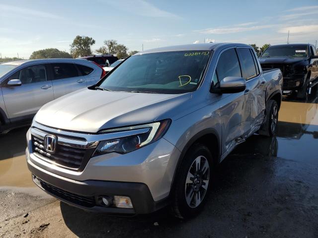 5FPYK2F62HB009422 - 2017 HONDA RIDGELINE RTL SILVER photo 1