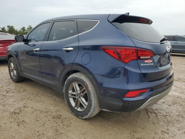 5XYZT3LB8HG392499 - 2017 HYUNDAI SANTA FE S BLUE photo 2