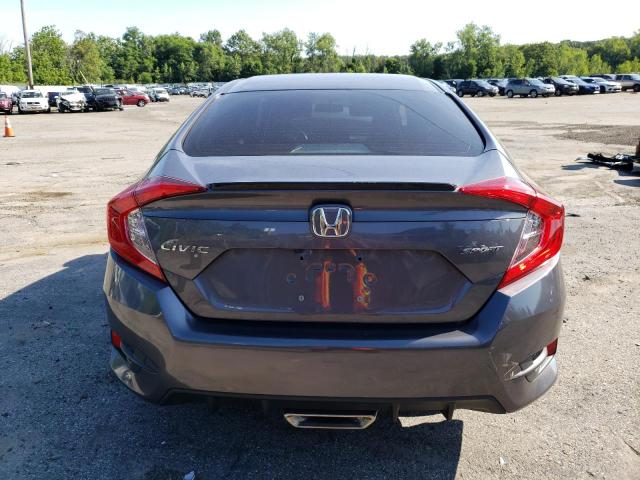 2HGFC2F86KH510606 - 2019 HONDA CIVIC SPORT 灰色 照片 6