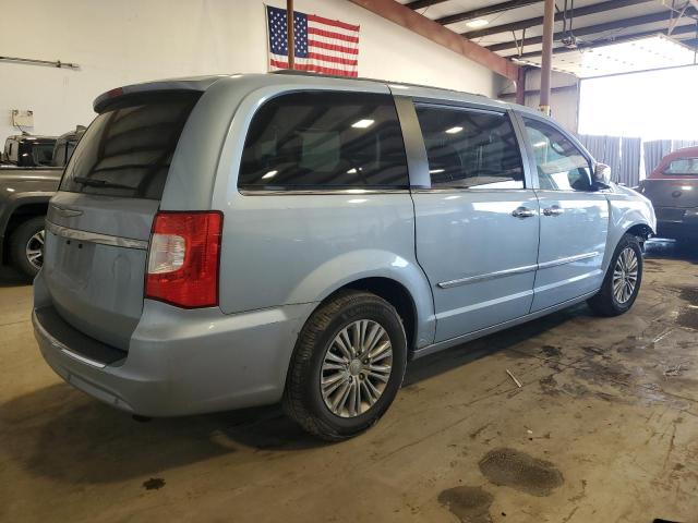 2C4RC1CG9DR589073 - 2013 CHRYSLER TOWN & COU TOURING L BLUE photo 3