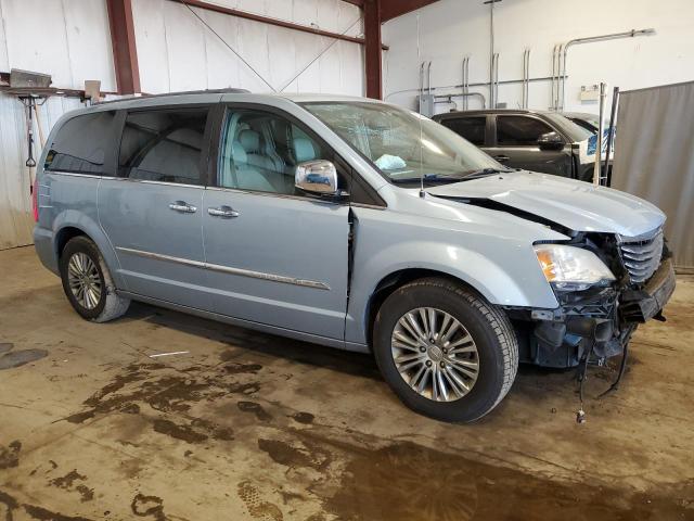 2C4RC1CG9DR589073 - 2013 CHRYSLER TOWN & COU TOURING L BLUE photo 4