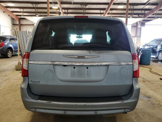 2C4RC1CG9DR589073 - 2013 CHRYSLER TOWN & COU TOURING L BLUE photo 6