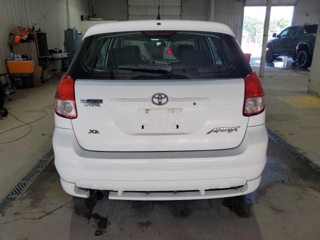 2T1KR38EX4C250955 - 2004 TOYOTA COROLLA MA XR WHITE photo 6