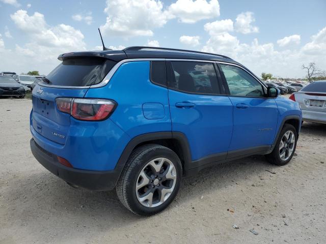 3C4NJDCB6JT153509 - 2018 JEEP COMPASS LIMITED BLUE photo 3