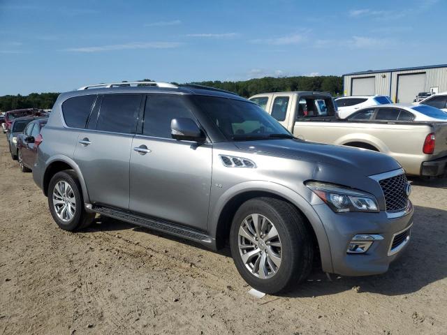 JN8AZ2NFXF9571040 - 2015 INFINITI QX80 GRAY photo 4