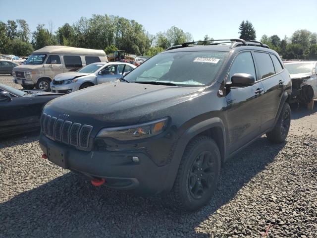 1C4PJMBX8MD236746 - 2021 JEEP CHEROKEE TRAILHAWK BLACK photo 1