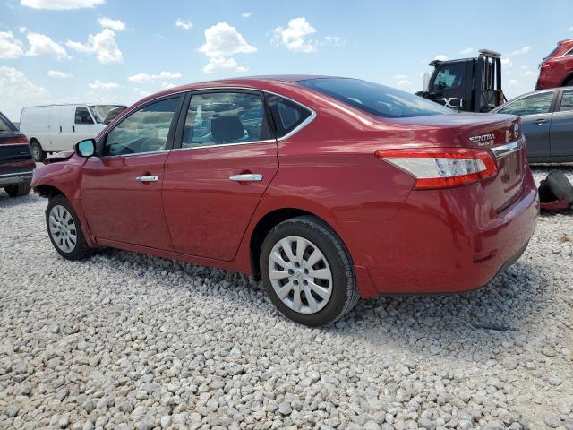 3N1AB7AP8EY234244 - 2014 NISSAN SENTRA S RED photo 2