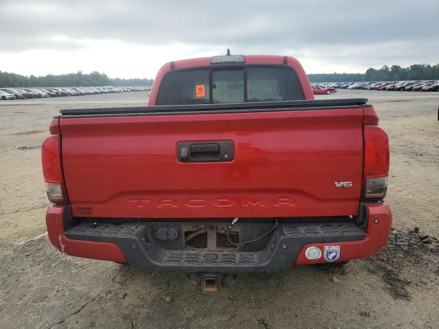 3TMCZ5AN5GM013134 - 2016 TOYOTA TACOMA DOUBLE CAB RED photo 6