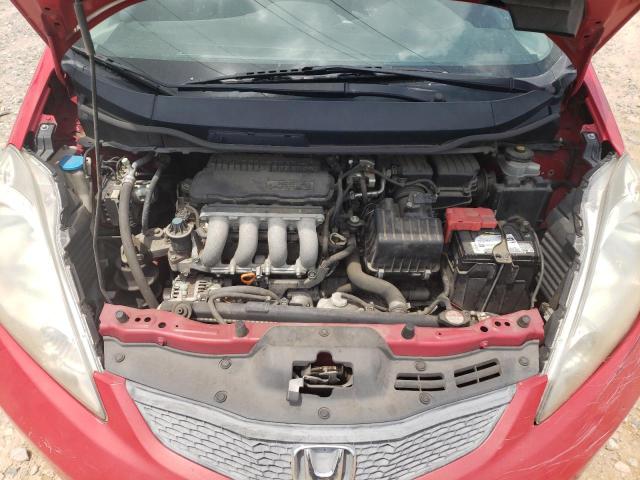 JHMGE8H53BC006793 - 2011 HONDA FIT SPORT RED photo 11