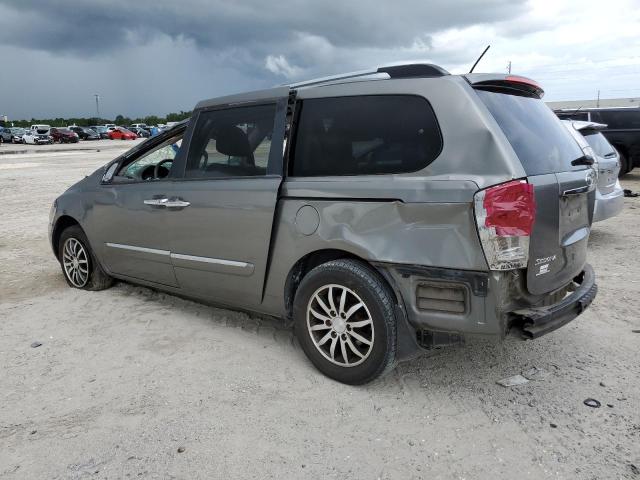 KNDMH4C71C6427585 - 2012 KIA SEDONA EX SILVER photo 2