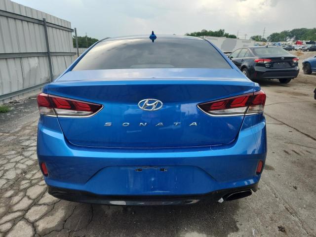 5NPE34AF4JH635007 - 2018 HYUNDAI SONATA SPORT Mavi foto 6