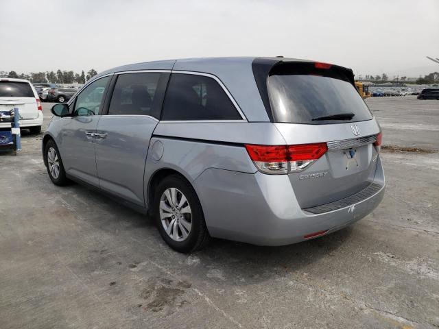 5FNRL5H37GB087496 - 2016 HONDA ODYSSEY SE SILVER photo 2