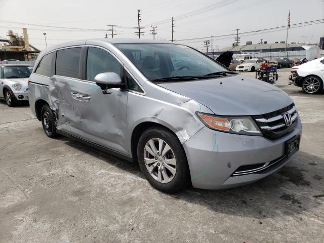 5FNRL5H37GB087496 - 2016 HONDA ODYSSEY SE SILVER photo 4