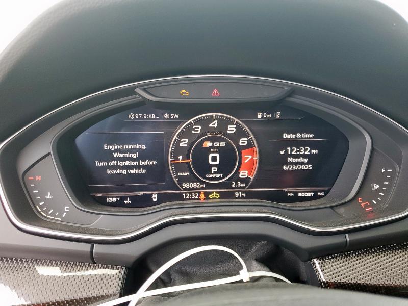 WA1C4AFYXJ2021152 - 2018 AUDI SQ5 PRESTIGE 白色 照片 9