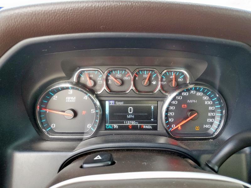 1GCRCREH4JZ290631 - 2018 CHEVROLET SILVERADO C1500 LT მუქწითელი ფოტო 9