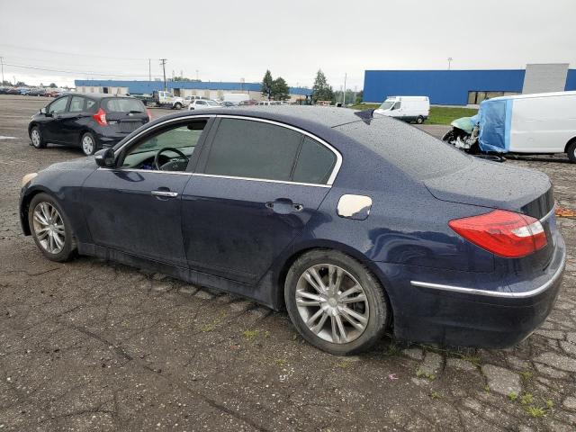 KMHGC4DD4DU229558 - 2013 HYUNDAI GENESIS 3.8L BLUE photo 2