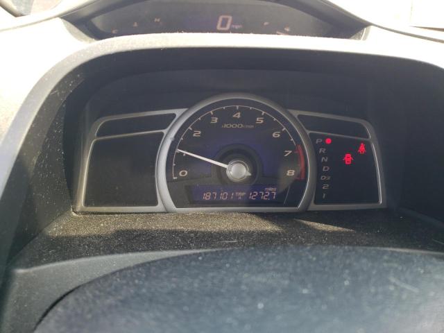 2HGFA1F54AH583154 - 2010 HONDA CIVIC LX მუქწითელი ფოტო 9