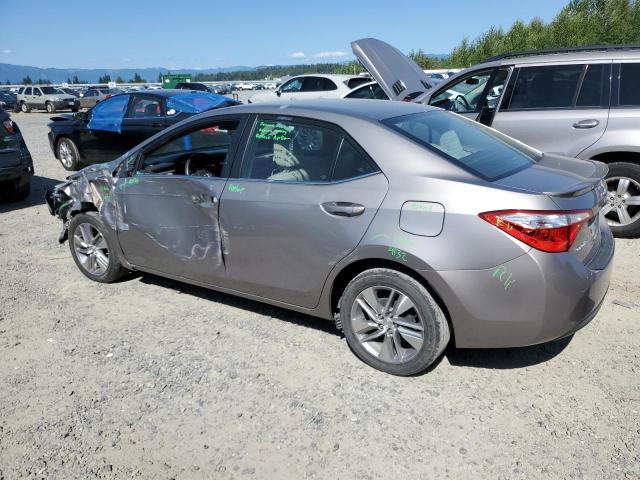 2T1BPRHE8FC364934 - 2015 TOYOTA COROLLA ECO GRAY photo 2