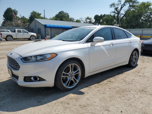 3FA6P0D97FR237078 - 2015 FORD FUSION TITANIUM WHITE photo 1