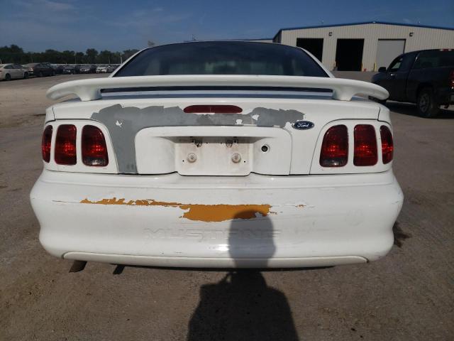 1FAFP4046WF274427 - 1998 FORD MUSTANG WHITE photo 6