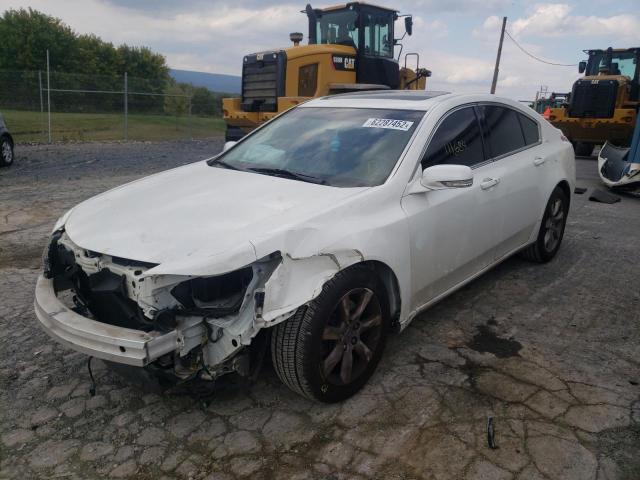 19UUA8F53DA001208 - 2013 ACURA TL TECH WHITE photo 2