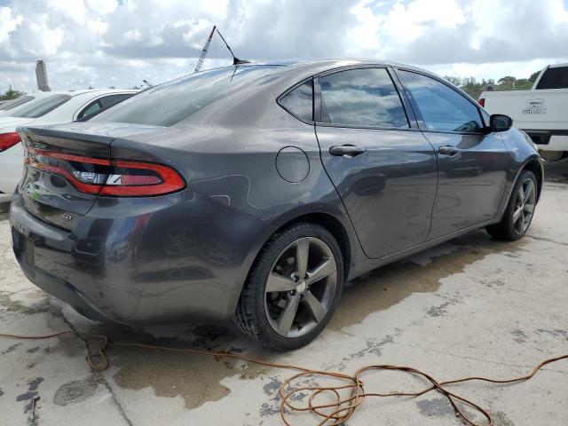 1C3CDFEB3FD352932 - 2015 DODGE DART GT GRAY photo 3